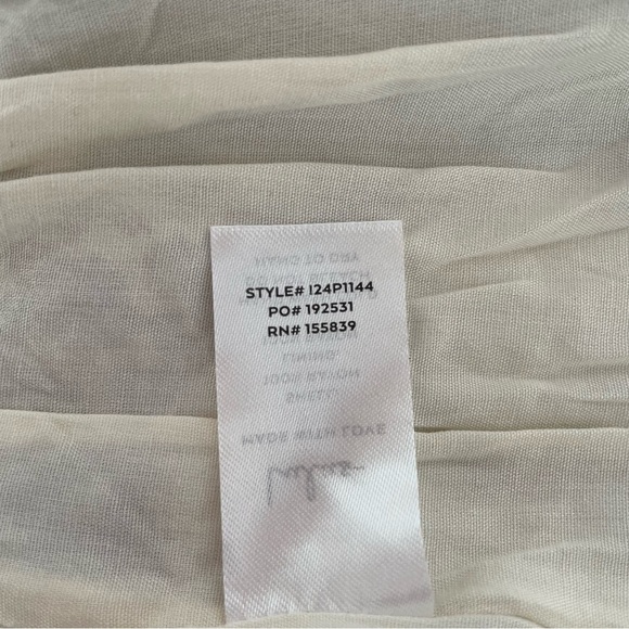 NEW Lulus Charming Attitude Ivory Paisley Smocked Wide leg Jumpsuit 37634 - Picture 11 of 15